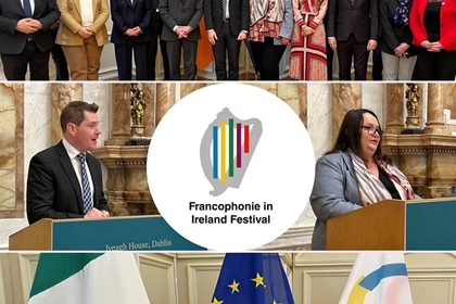Откриване на годишния фестивал на Франкофонията в Ирландия с участието на ръководителите на мисии 